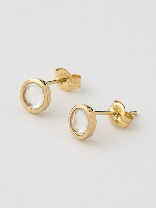 White Topaz K18YG Earrings｜GIGI for JOHN SMEDLEY 詳細画像 GOLD 2